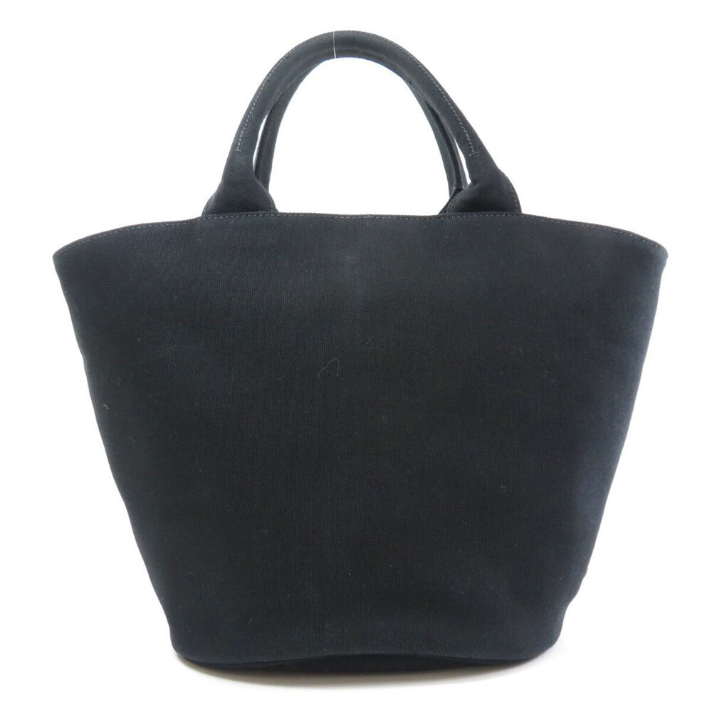 Prada Tote Bag Canvas Canapa 2way Strap Black